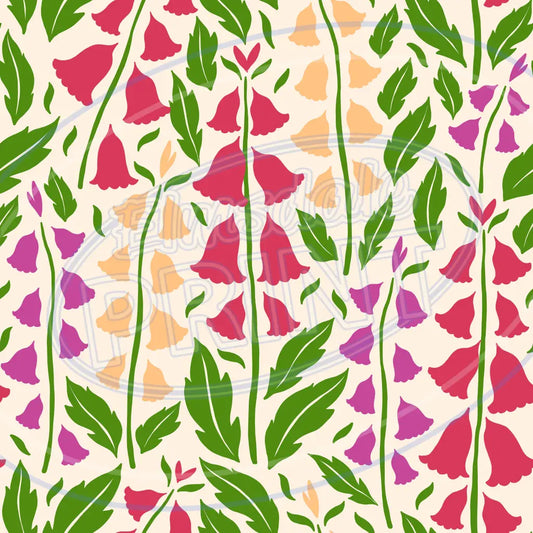 Purple Petals 007 Printed Pattern Vinyl