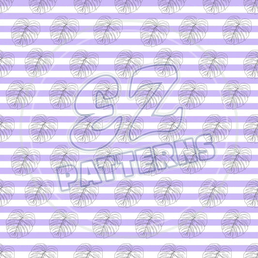 Purple Tropics 001 Printed Pattern Vinyl