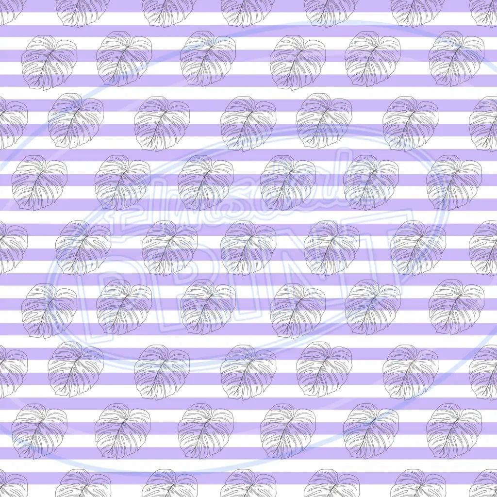 Purple Tropics 001 Printed Pattern Vinyl