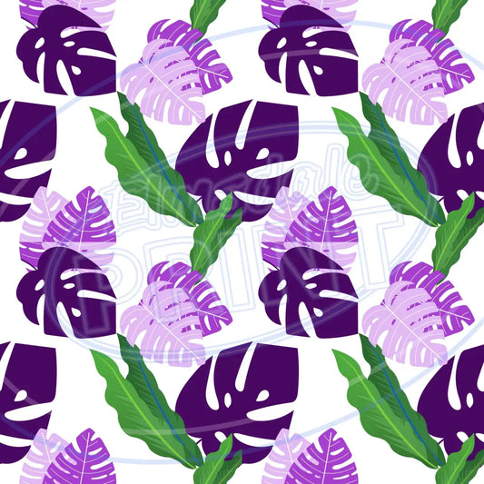 Purple Tropics 007 Printed Pattern Vinyl