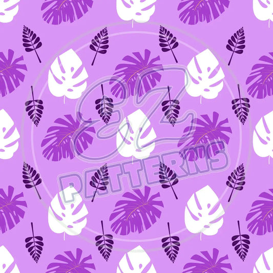 Purple Tropics 012 Printed Pattern Vinyl
