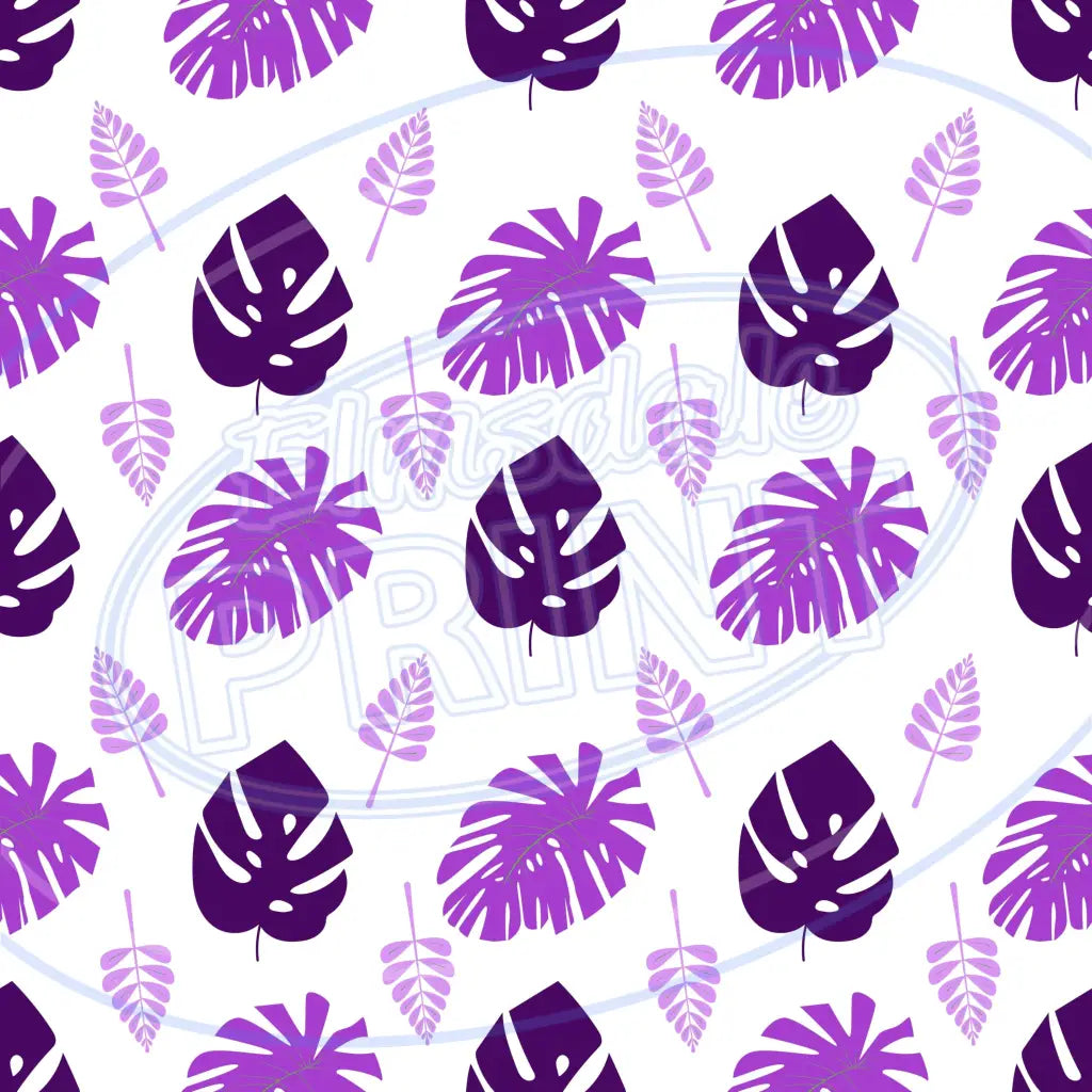 Purple Tropics 014 Printed Pattern Vinyl