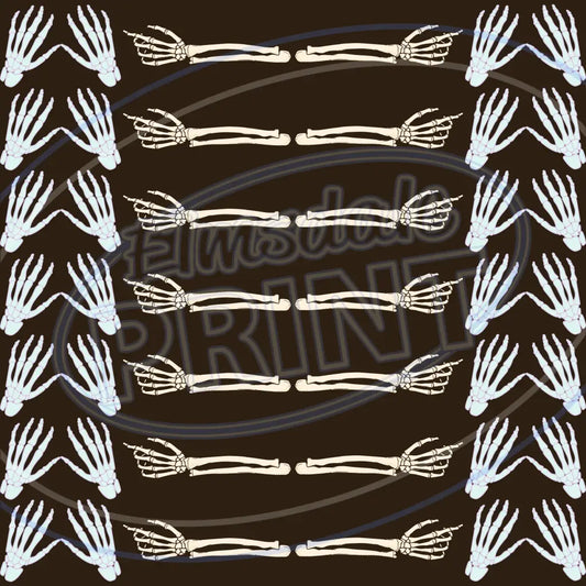 Rack Of Bones 001 Printed Pattern Vinyl