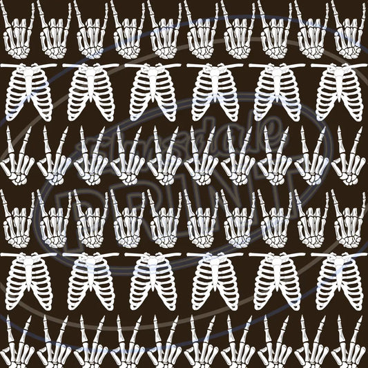 Rack Of Bones 003 Printed Pattern Vinyl