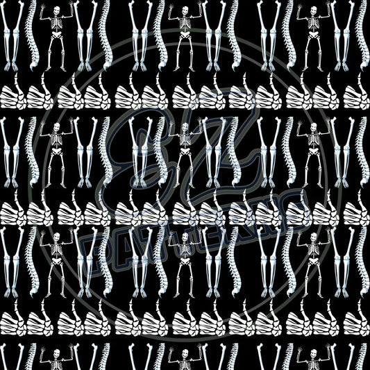 Rack Of Bones 009 Printed Pattern Vinyl
