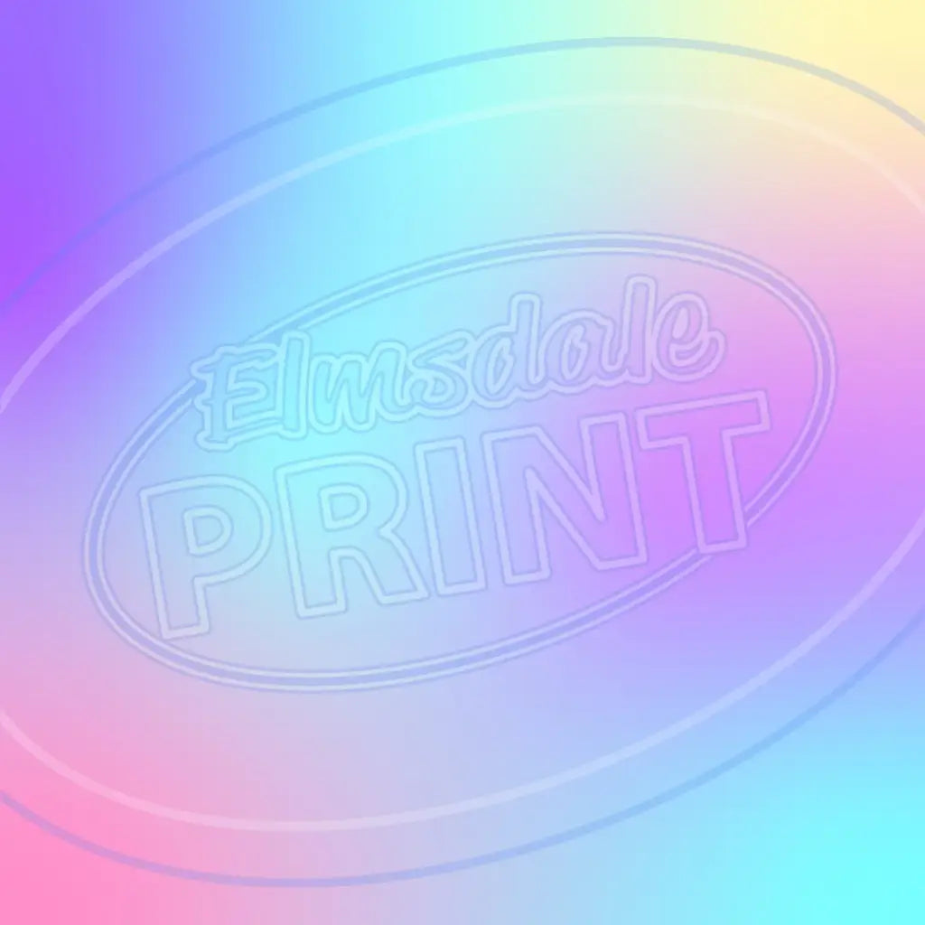 Rainbow Ombre 001 Printed Pattern Vinyl