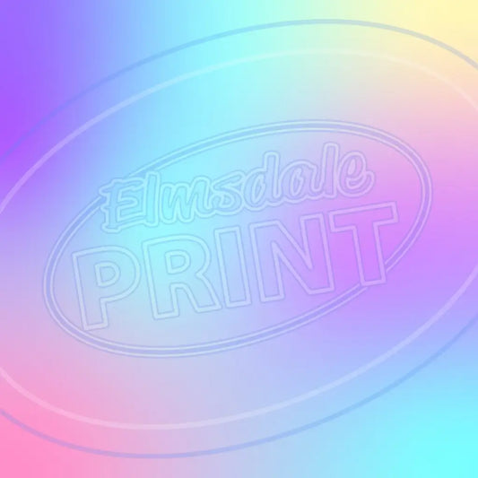 Rainbow Ombre 001 Printed Pattern Vinyl