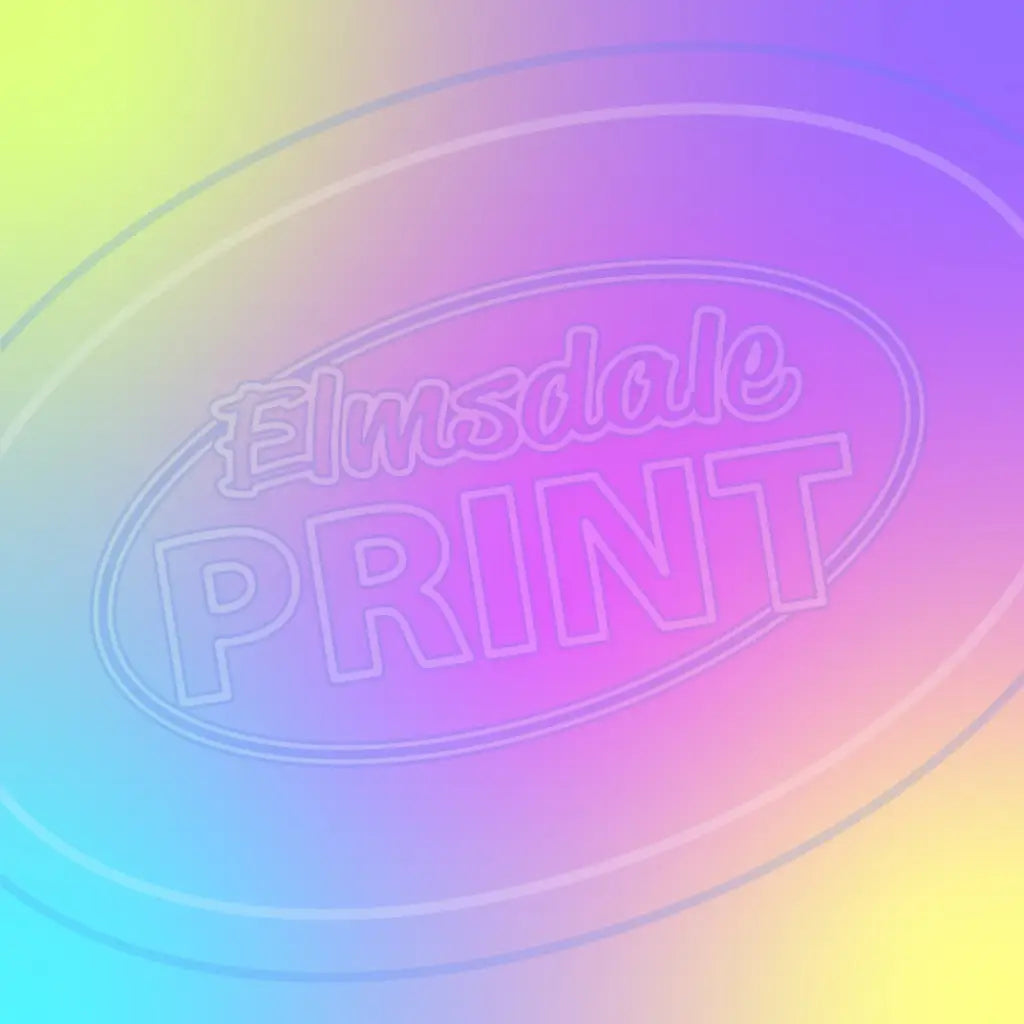 Rainbow Ombre 004 Printed Pattern Vinyl