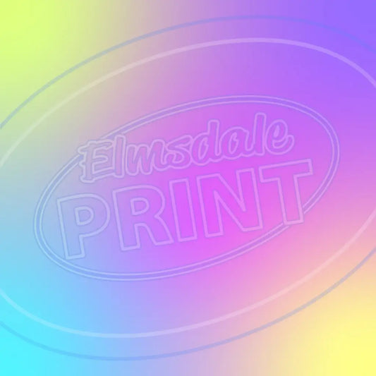 Rainbow Ombre 004 Printed Pattern Vinyl