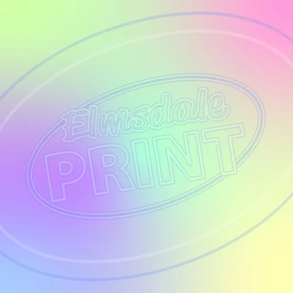 Rainbow Ombre 007 Printed Pattern Vinyl