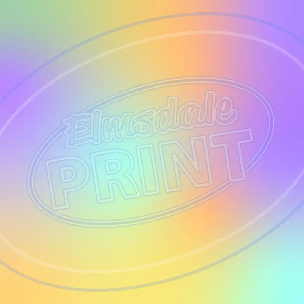 Rainbow Ombre 010 Printed Pattern Vinyl