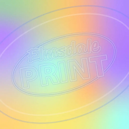 Rainbow Ombre 010 Printed Pattern Vinyl