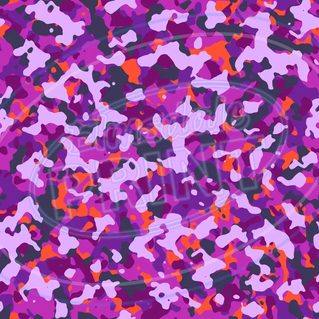 Rave Camo 001 Printed Pattern Vinyl