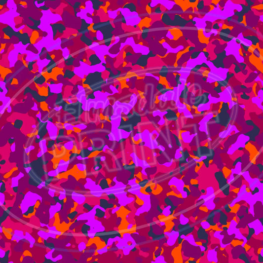 Rave Camo 007 Printed Pattern Vinyl