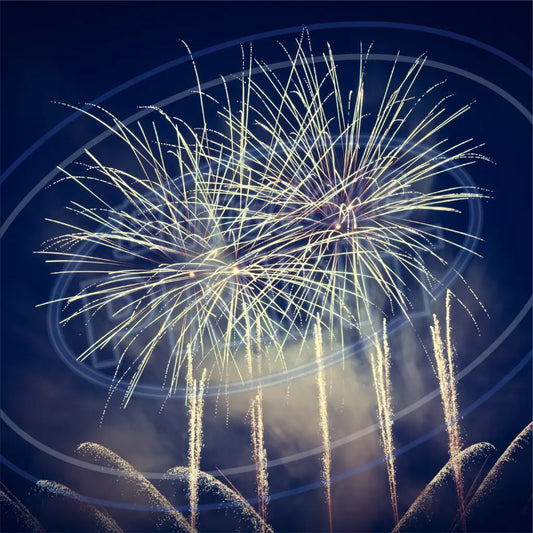 Real Fireworks 012 Printed Pattern Vinyl