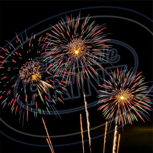 Real Fireworks 016 Printed Pattern Vinyl