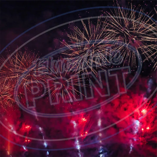 Real Fireworks 018 Printed Pattern Vinyl