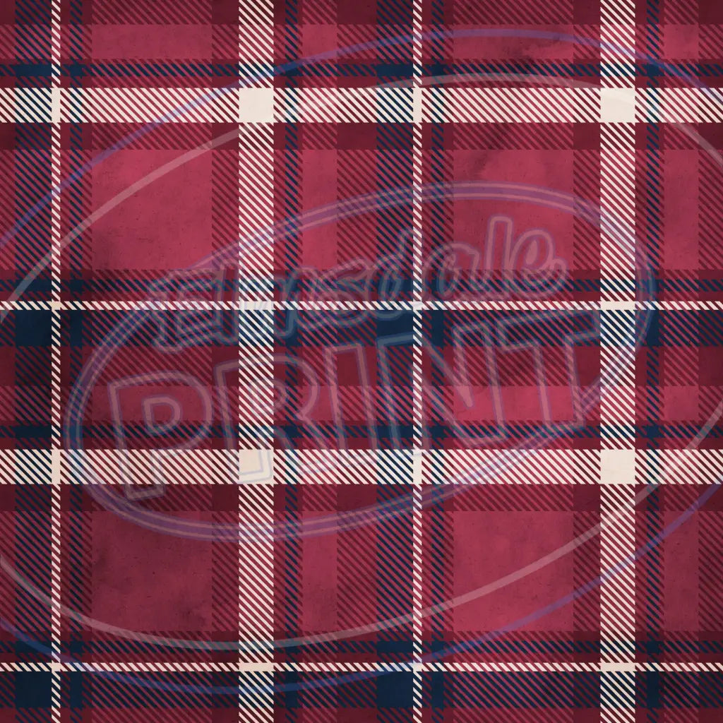 Red Blue Fade 012 Printed Pattern Vinyl