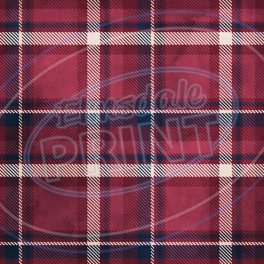 Red Blue Fade 012 Printed Pattern Vinyl