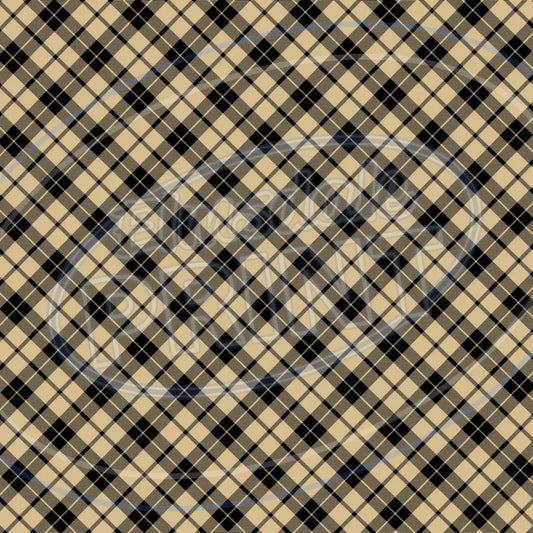 Red & Tan Plaid 005 Printed Pattern Vinyl