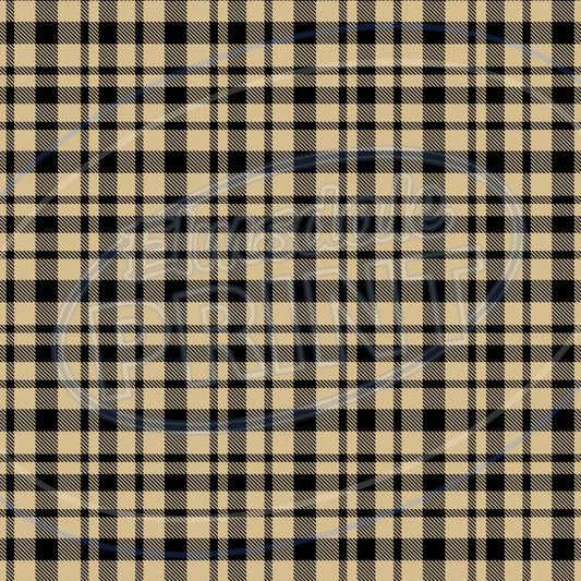 Red & Tan Plaid 009 Printed Pattern Vinyl
