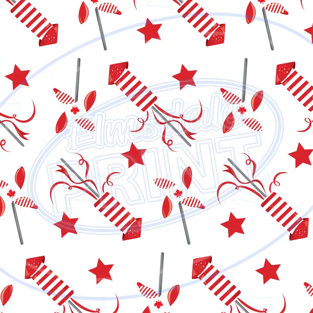 Cartoon Canada 010 Printed Pattern Vinyl