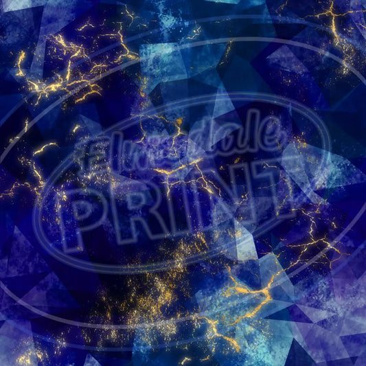 Sapphire Gold 017 Printed Pattern Vinyl