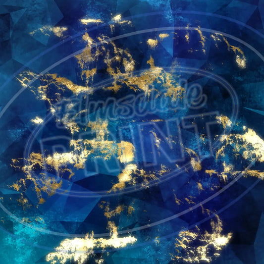 Sapphire Gold 019 Printed Pattern Vinyl