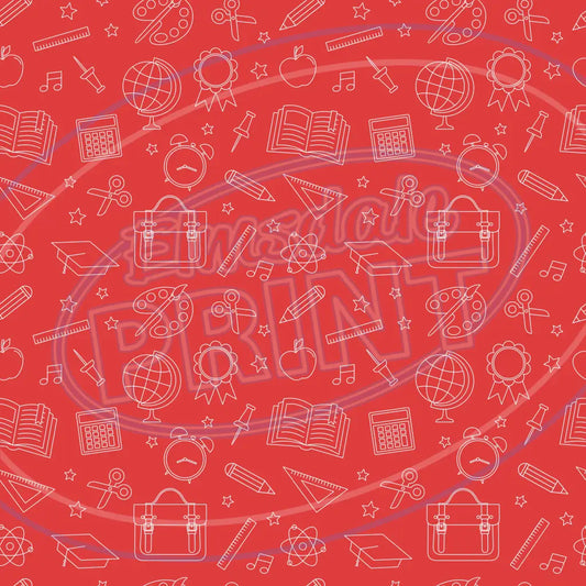 School Days 001 Printed Pattern Vinyl
