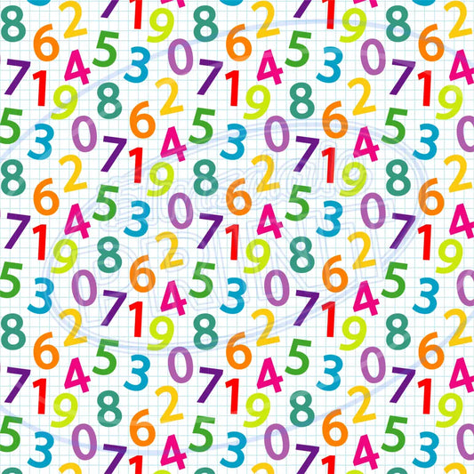 School Supplies 011 Printed Pattern Vinyl