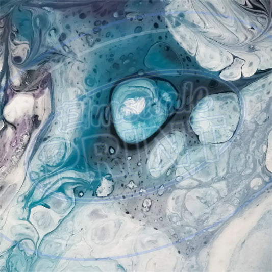 Sea Foam Pour 007 Printed Pattern Vinyl