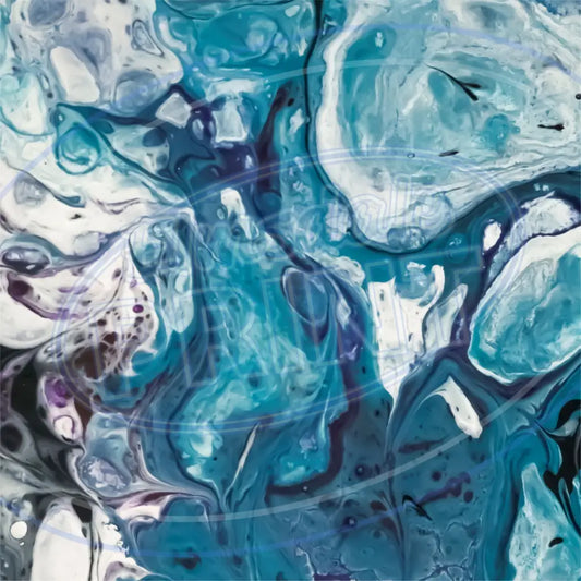 Sea Foam Pour 009 Printed Pattern Vinyl