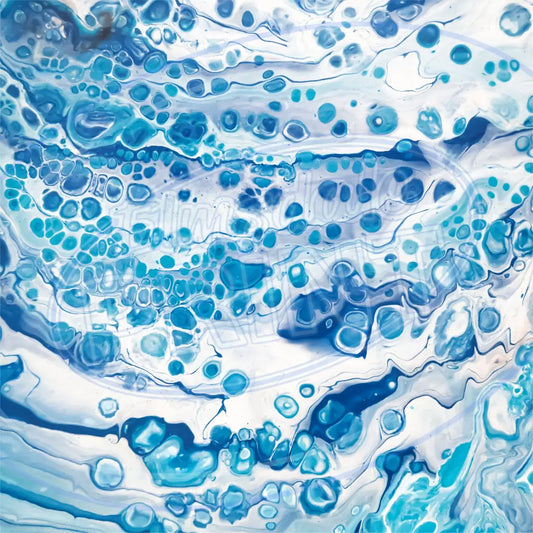 Sea Foam Pour 010 Printed Pattern Vinyl