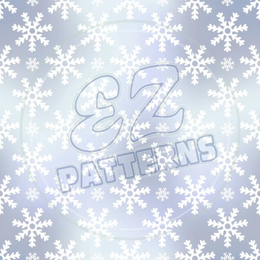 Snowflake Shimmer 005 Printed Pattern Vinyl