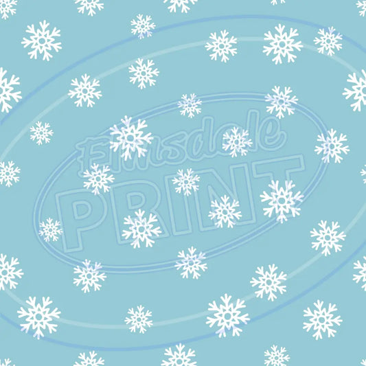 Snowflake Shimmer 007 Printed Pattern Vinyl