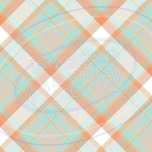 Spring Plaid 009 Printed Pattern Vinyl