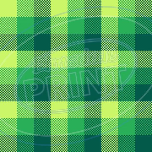 St. Pattys Plaid 004 Printed Pattern Vinyl
