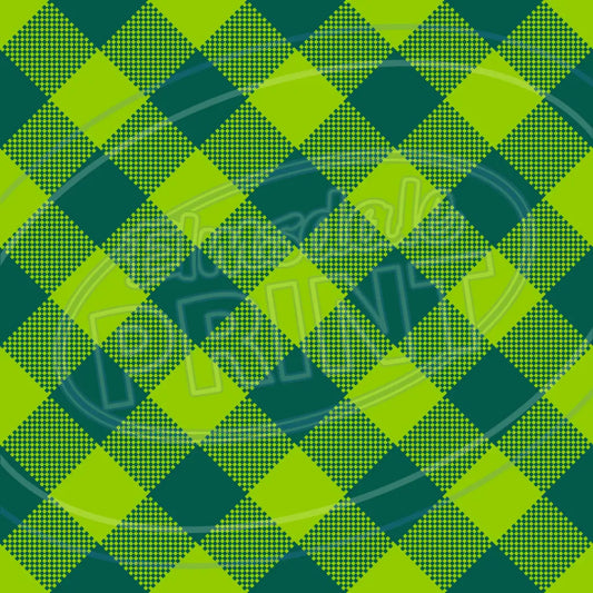 St. Pattys Plaid 010 Printed Pattern Vinyl