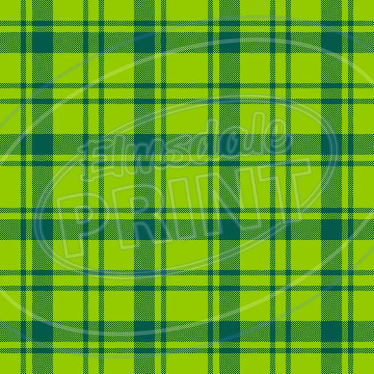 St. Pattys Plaid 016 Printed Pattern Vinyl