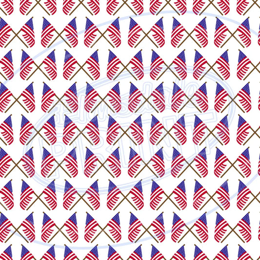 Stars & Stripes 013 Printed Pattern Vinyl