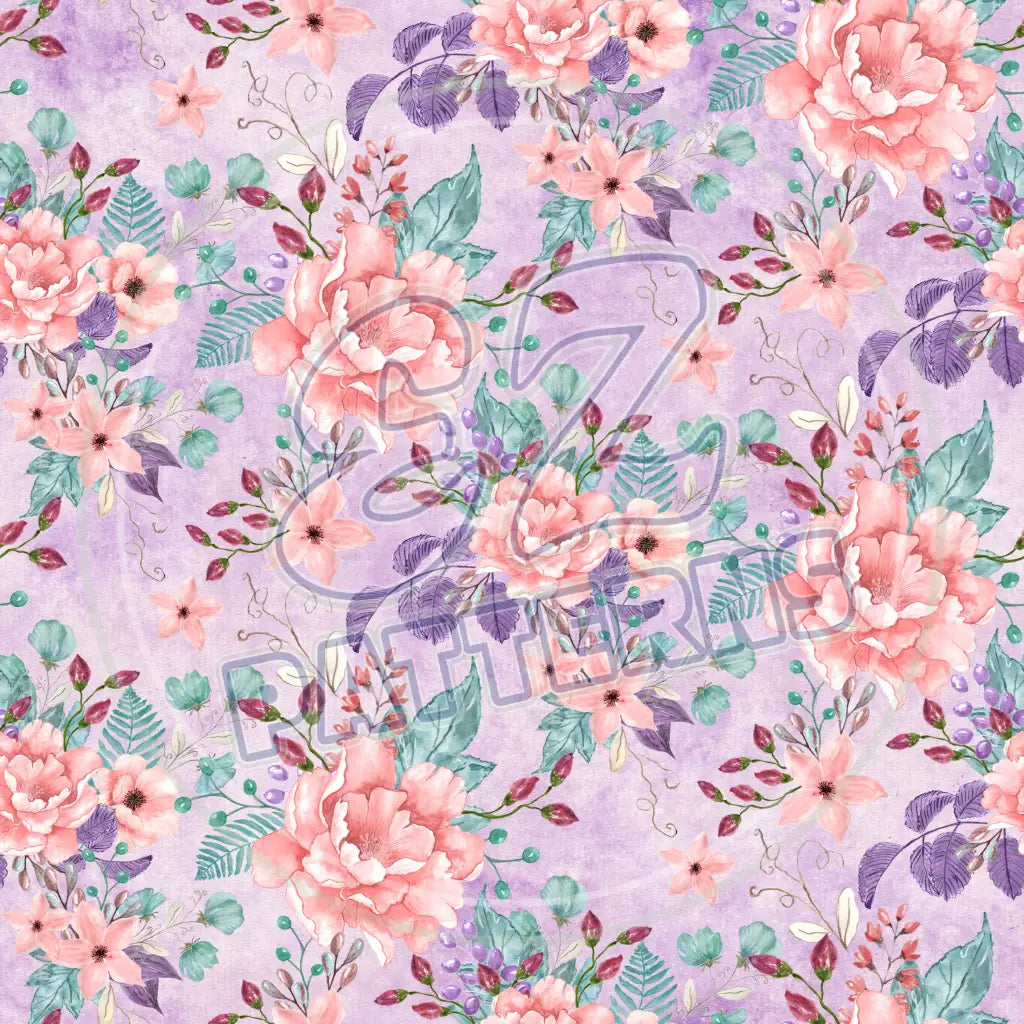 Summer Garden 001 Printed Pattern Vinyl