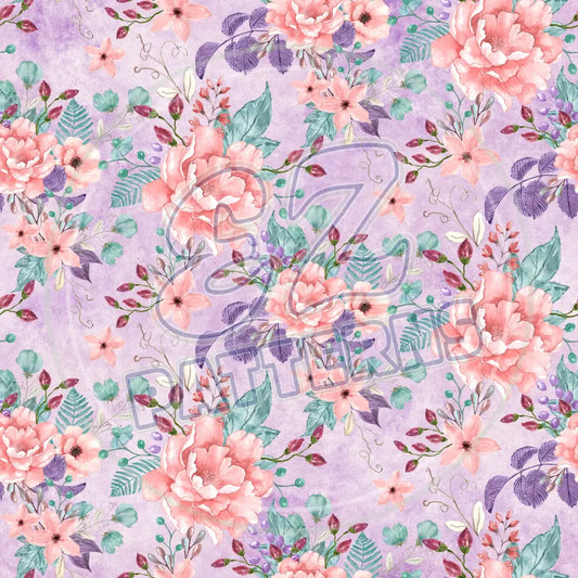 Summer Garden 001 Printed Pattern Vinyl
