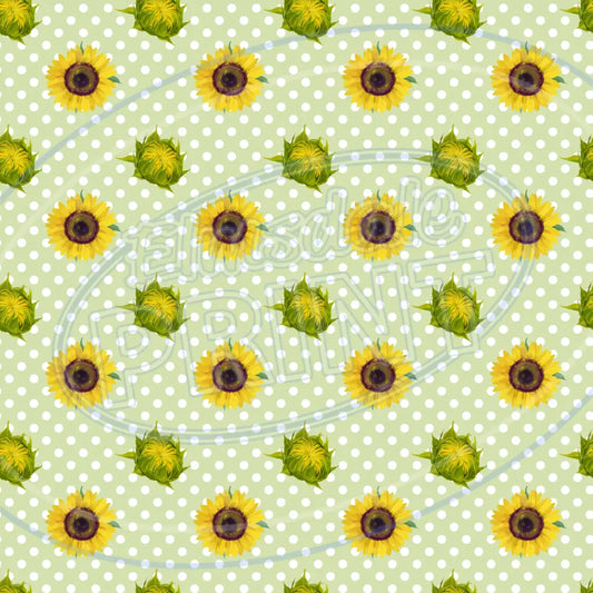 Sunny Sunflower 008 Printed Pattern Vinyl