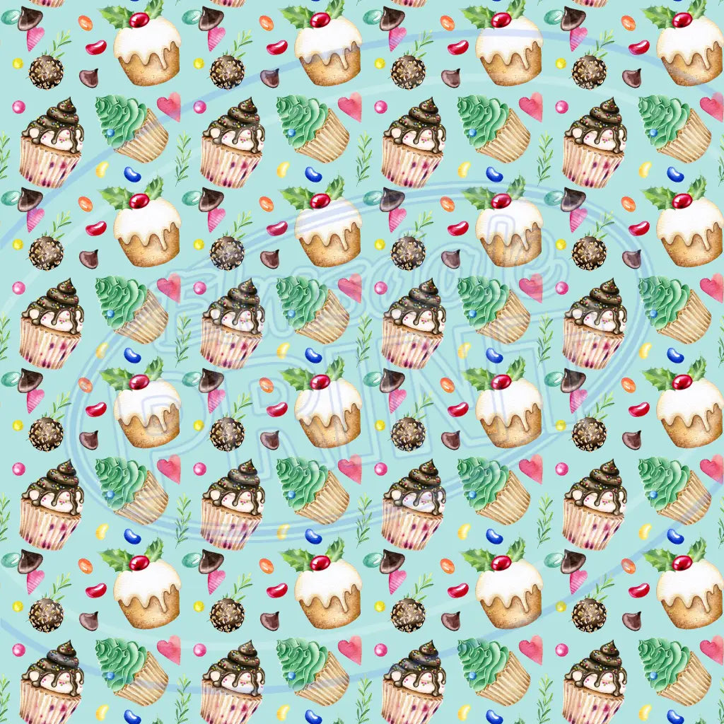 Christmas Sweets 007 Printed Pattern Vinyl