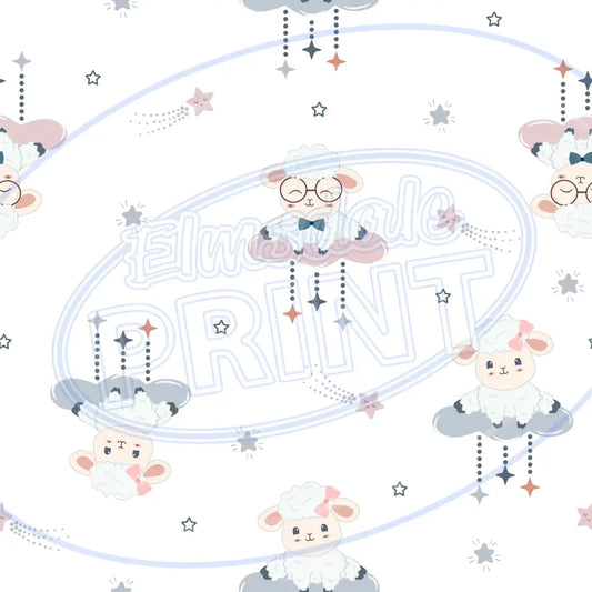 Sweet Sheep 003 Printed Pattern Vinyl