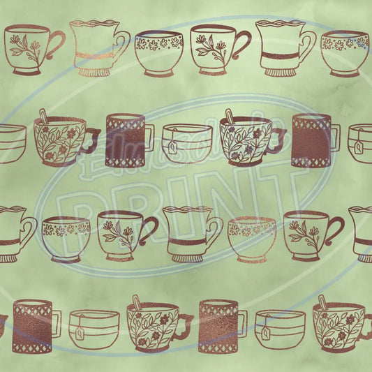 Tea Time 003 Printed Pattern Vinyl