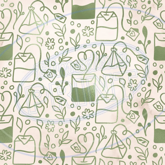 Tea Time 014 Printed Pattern Vinyl