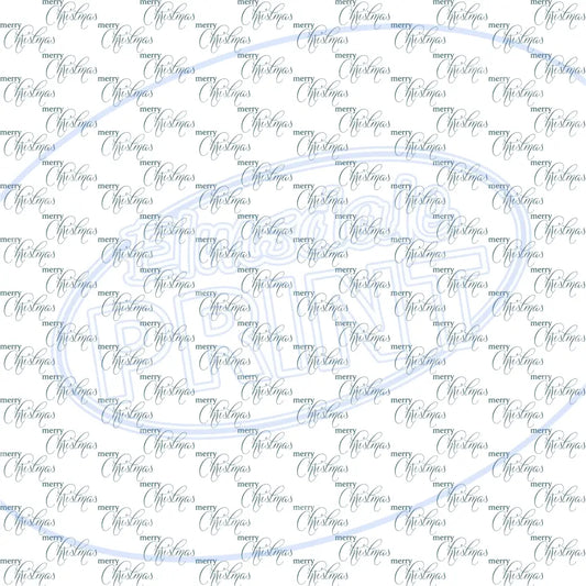 Merry Christmas 003 Printed Pattern Vinyl