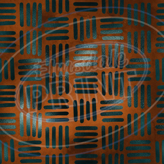 Teal Copper 014 Printed Pattern Vinyl