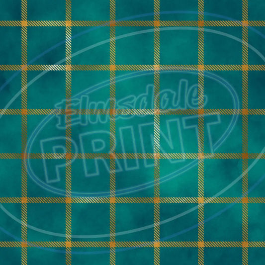 Teal Gold 013 Printed Pattern Vinyl
